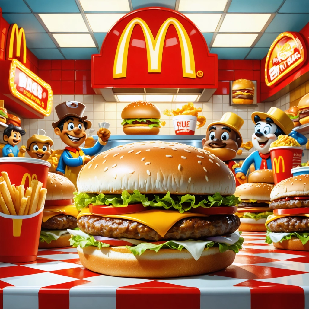 Burger Mascot Mania: Fast Food’s Iconic Faces