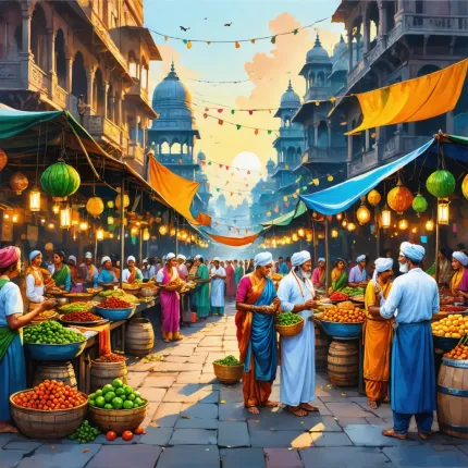 Street Food of India: Savor the vibrant street food culture of India in 2025.